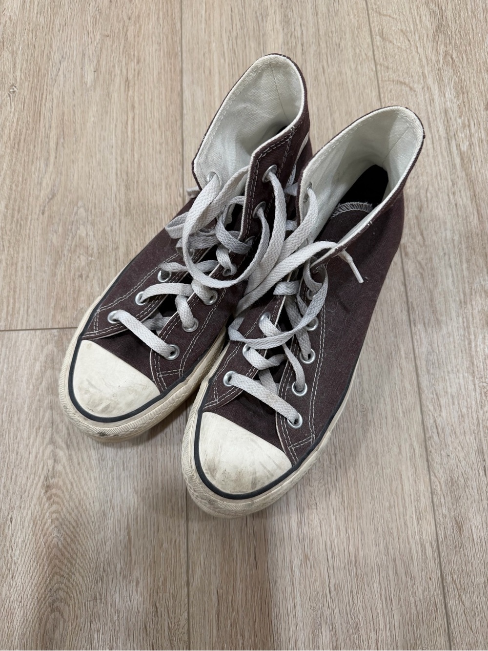 Converse Dark Brown Platform size 7.5 Women - Picture 3 of 4